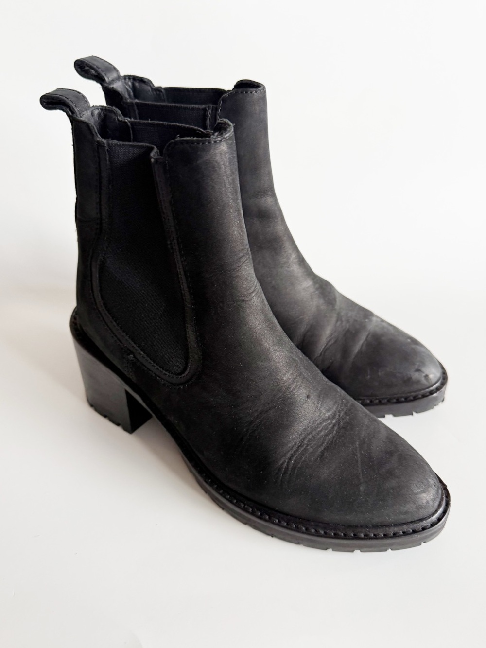 Thursday Everyday Knockout Black Boots Size 5.5